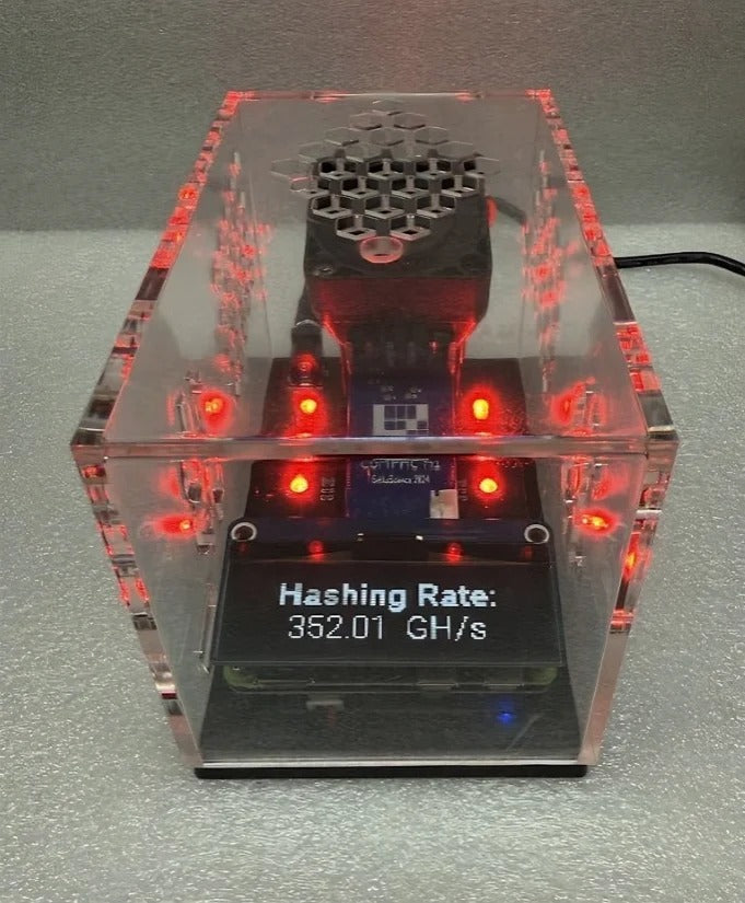 "Pack of 50x" Bitcoin Merch Industrial® - MARS LANDER V2 Solo Bitcoin Miner - Compac A1 Up to 400GH/s